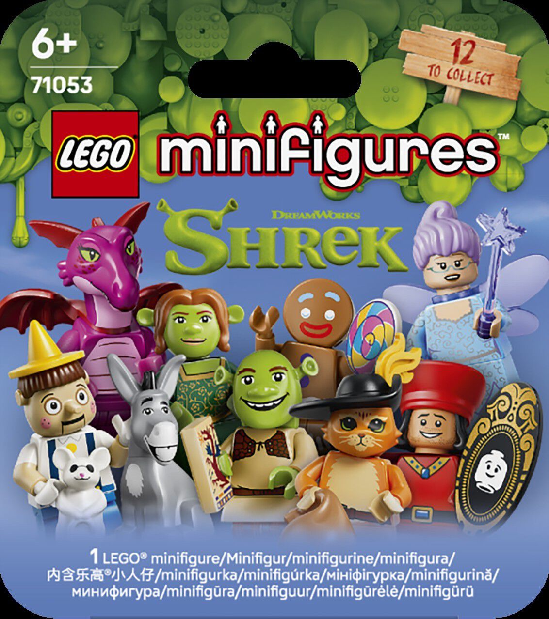 Shrek minifigur 71053
