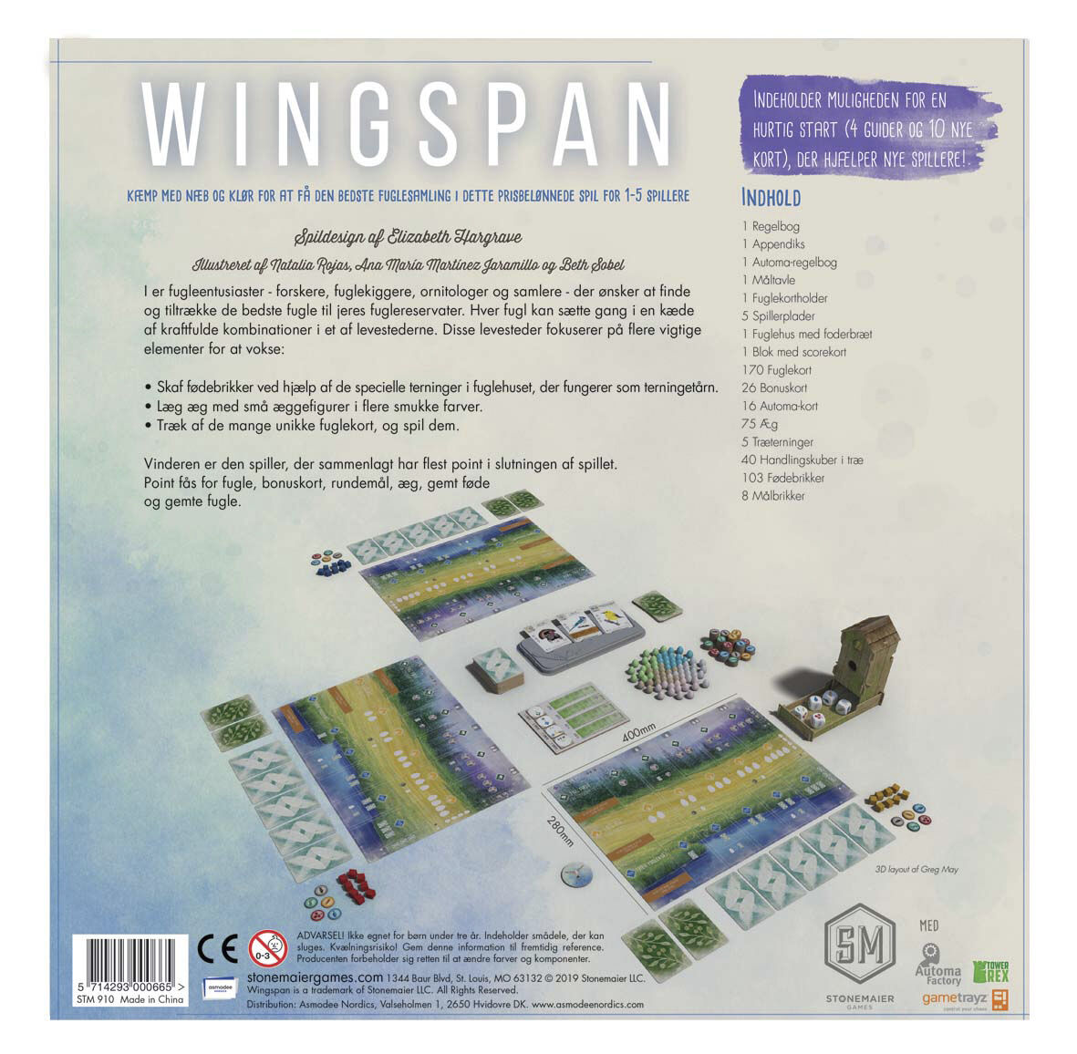 Wingspan 2nd Edition Dan