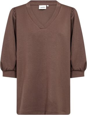 WA-SABINA 8 Bluse Brun