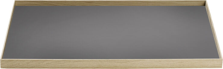 FRAME Tray Large Oak Grey