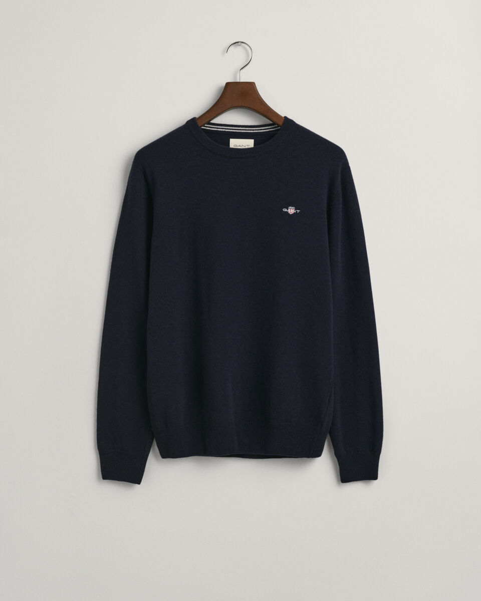 SUPERFINE LAMBSWOOL C-NECK