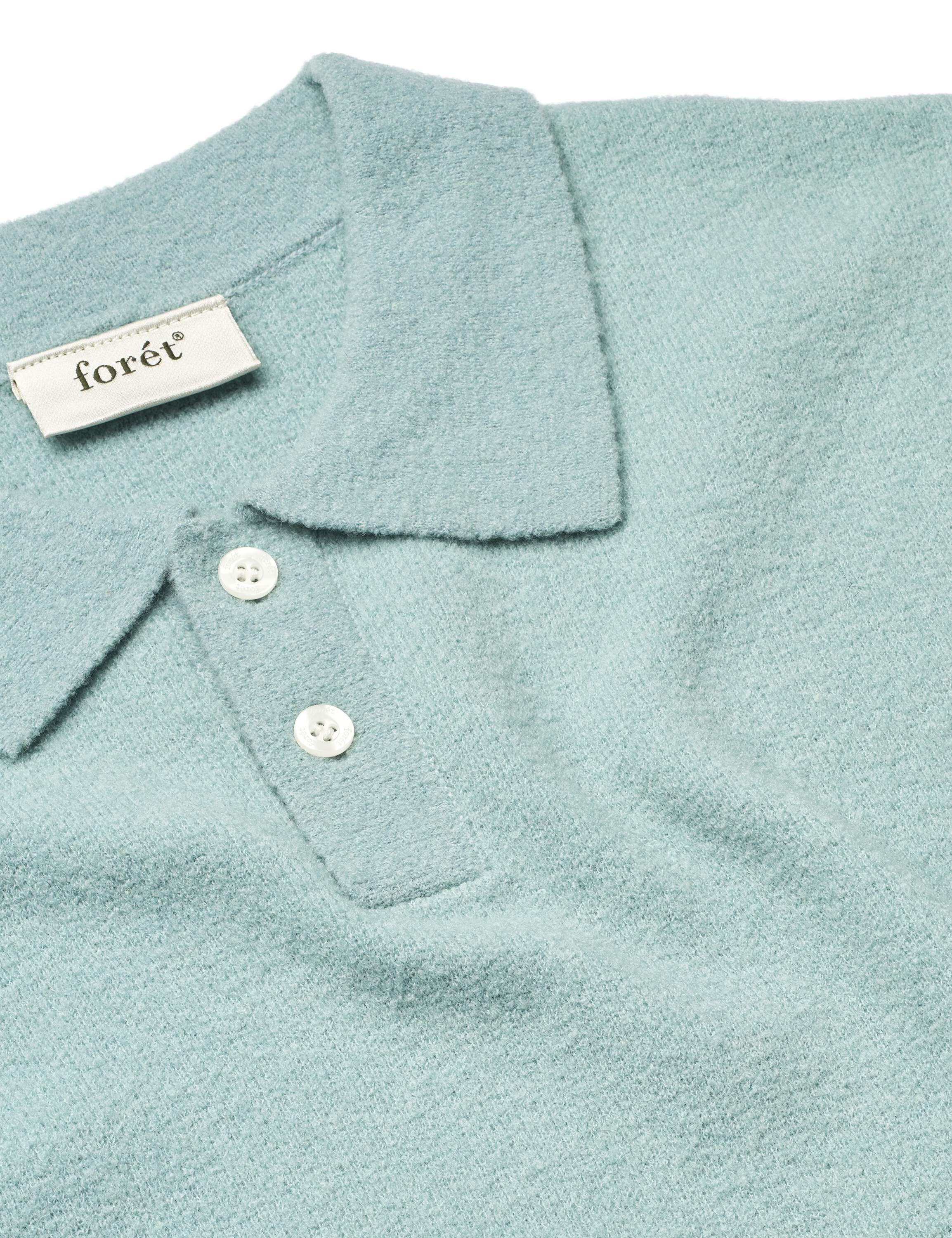 TIMBER BRUSHED POLO KNIT