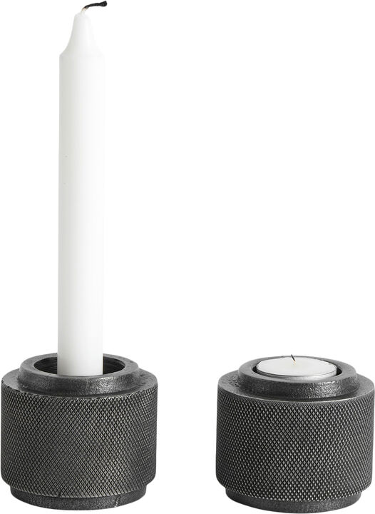 Fyrfadsstage Moment - Grå