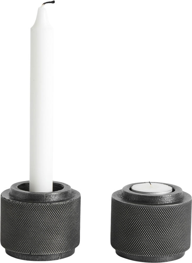 Fyrfadsstage Moment - Grå