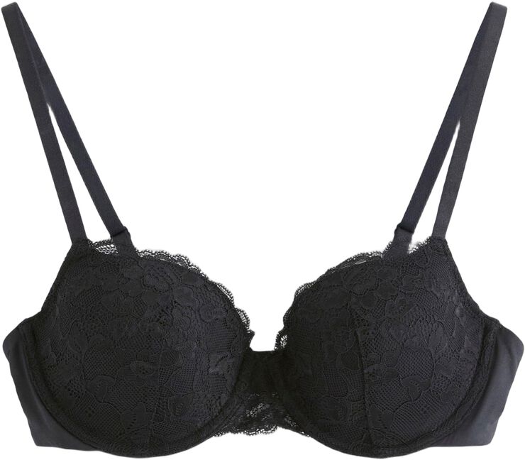 Akleja balconette-BH med blonder