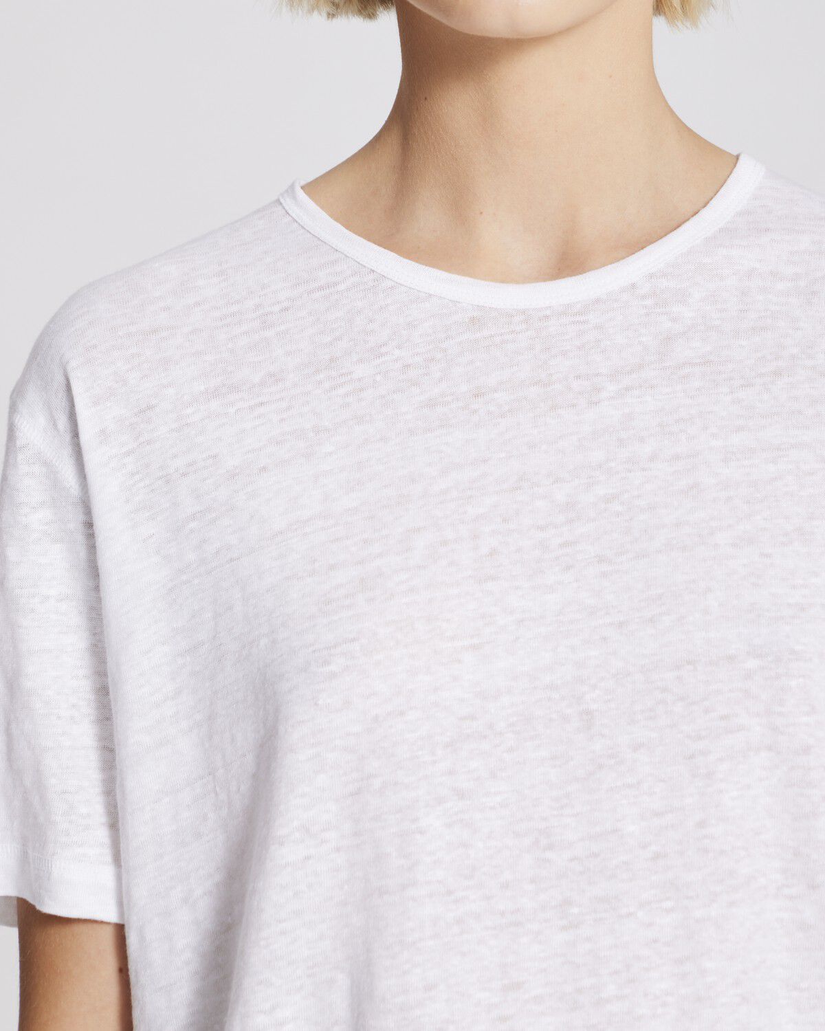 Nynne S/S Linen Tee shirt