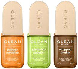 Gift Set Hair & Body Perfume Mist 3 x 30 ml