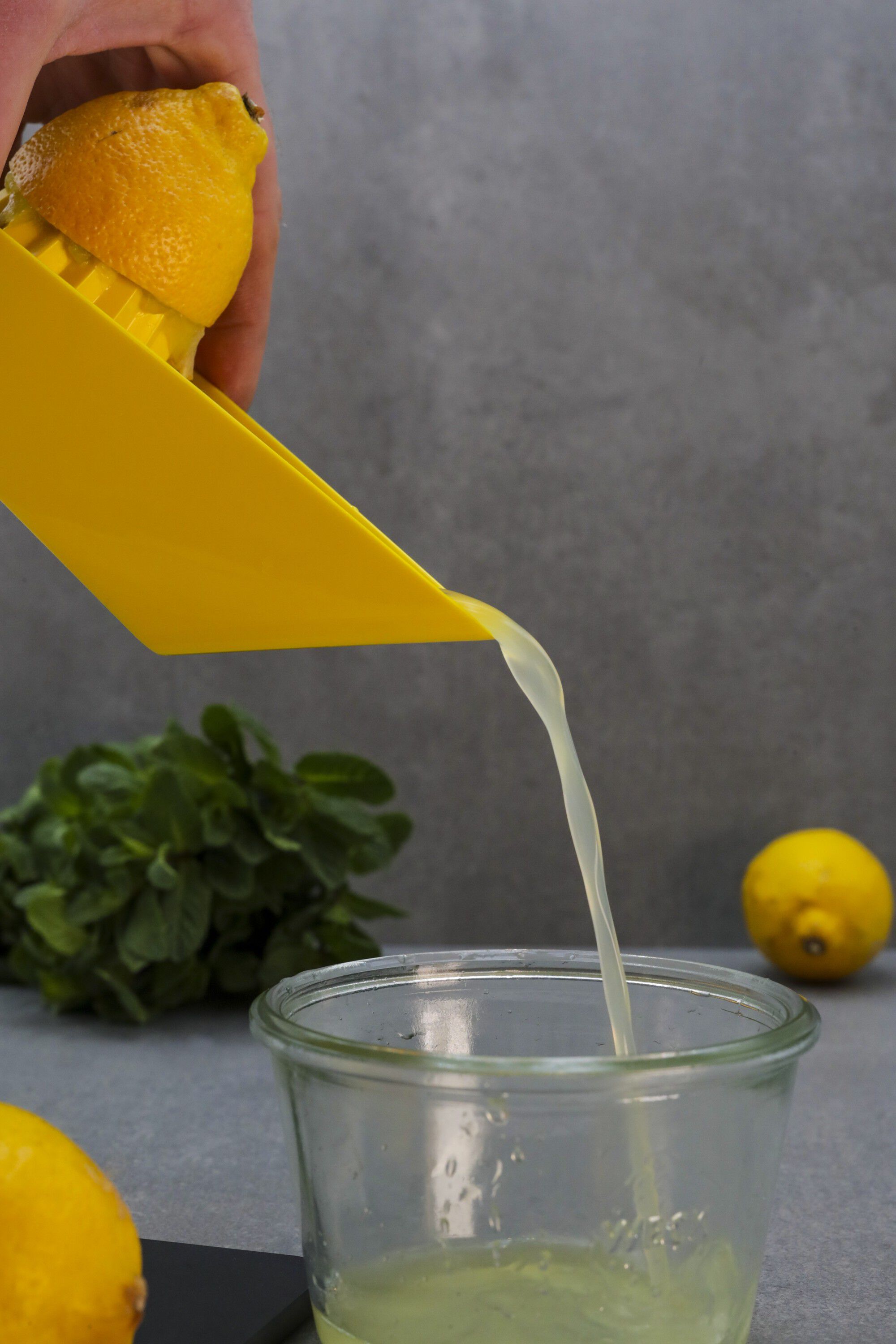 Press gul citruspresser - PLA