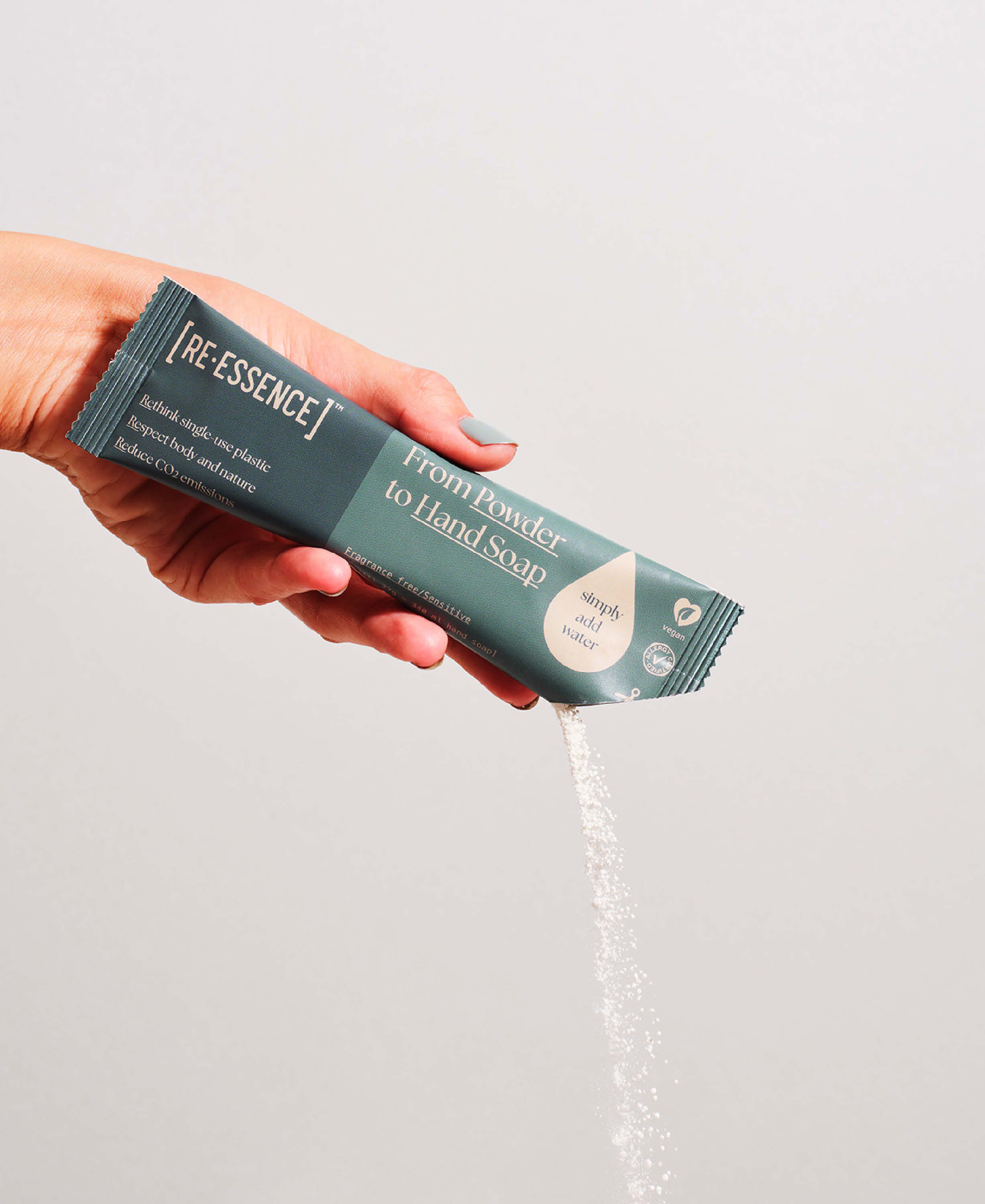 H&aring;nds&aelig;be - 3 Refills (Parfume fri/Sensitiv)