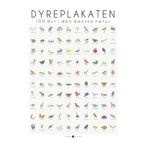 Dyreplakaten - Beige