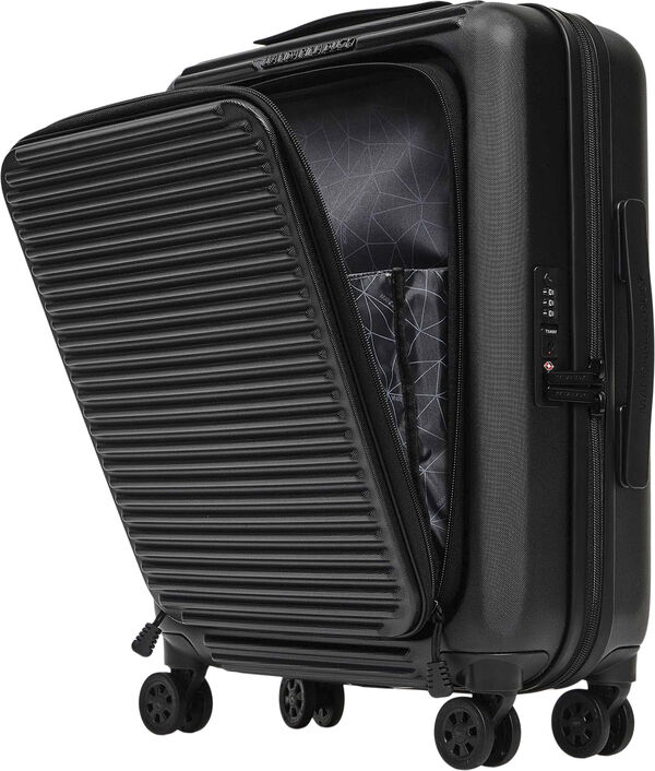 TANK CASE TROLLEY CABIN W/FRONT POCKET / BLACK