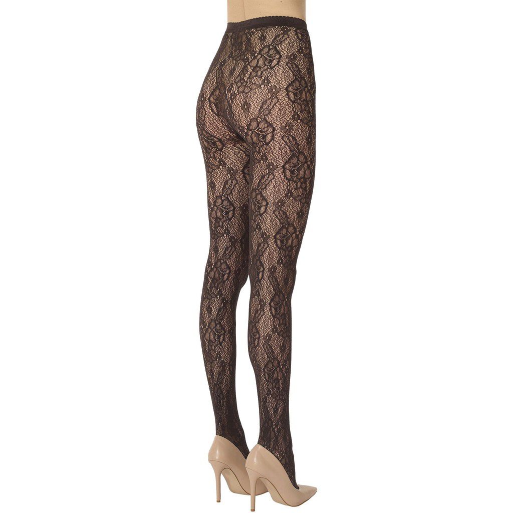 Infinite Rose Net Tights