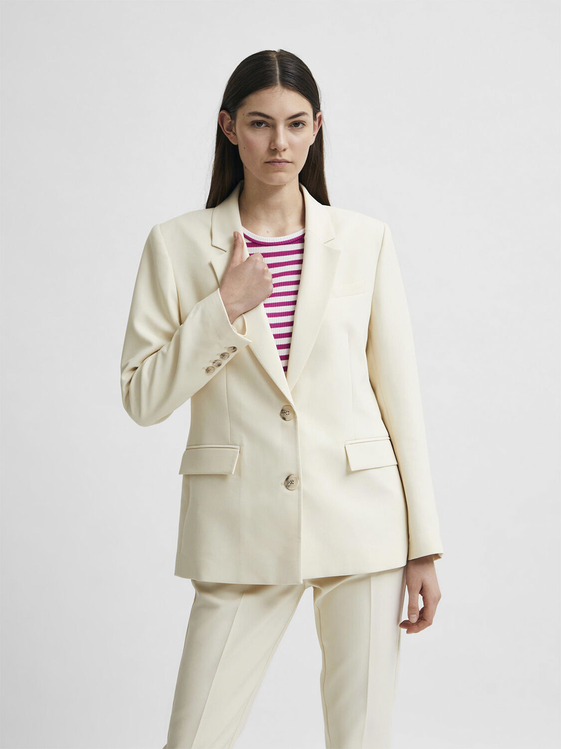 SLFRITA CLASSIC BLAZER BIRCH B