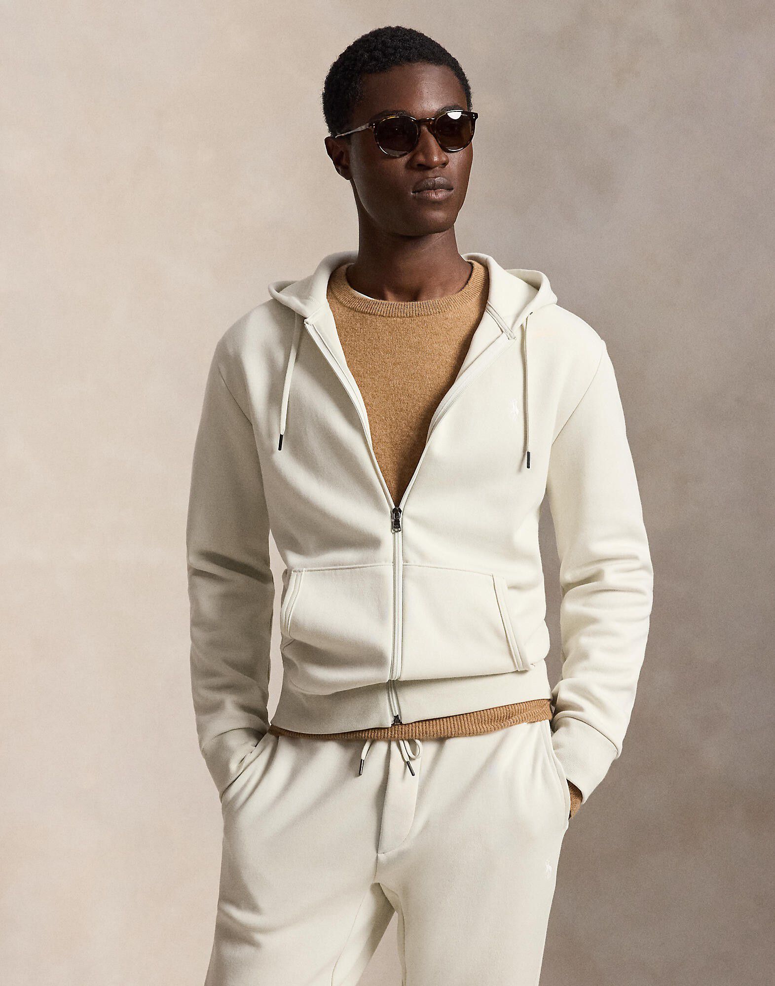 Double-Knit Full-Zip Hoodie
