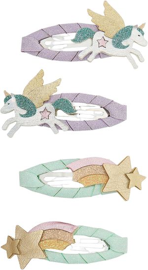 Mimi & Lula - 4 h&aring;rsp&aelig;nder - My Little Unicorn