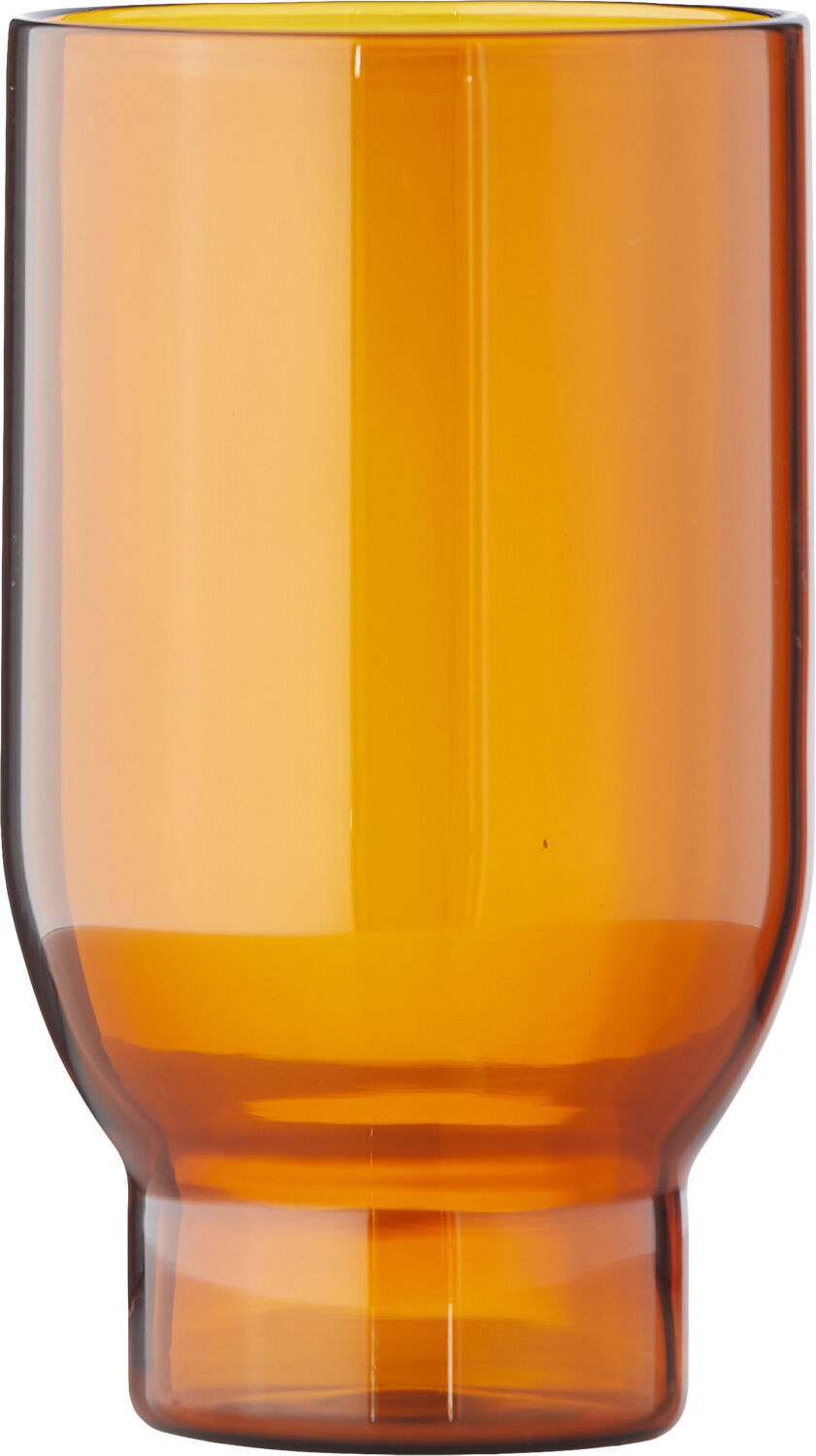 WATER GLASS, 2 PCS, TALL, AMBER, 65110A