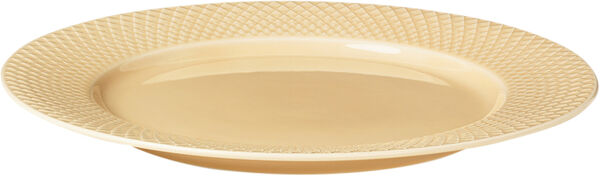 Rhombe Middagstallerken Ø27 cm sand porcelæn