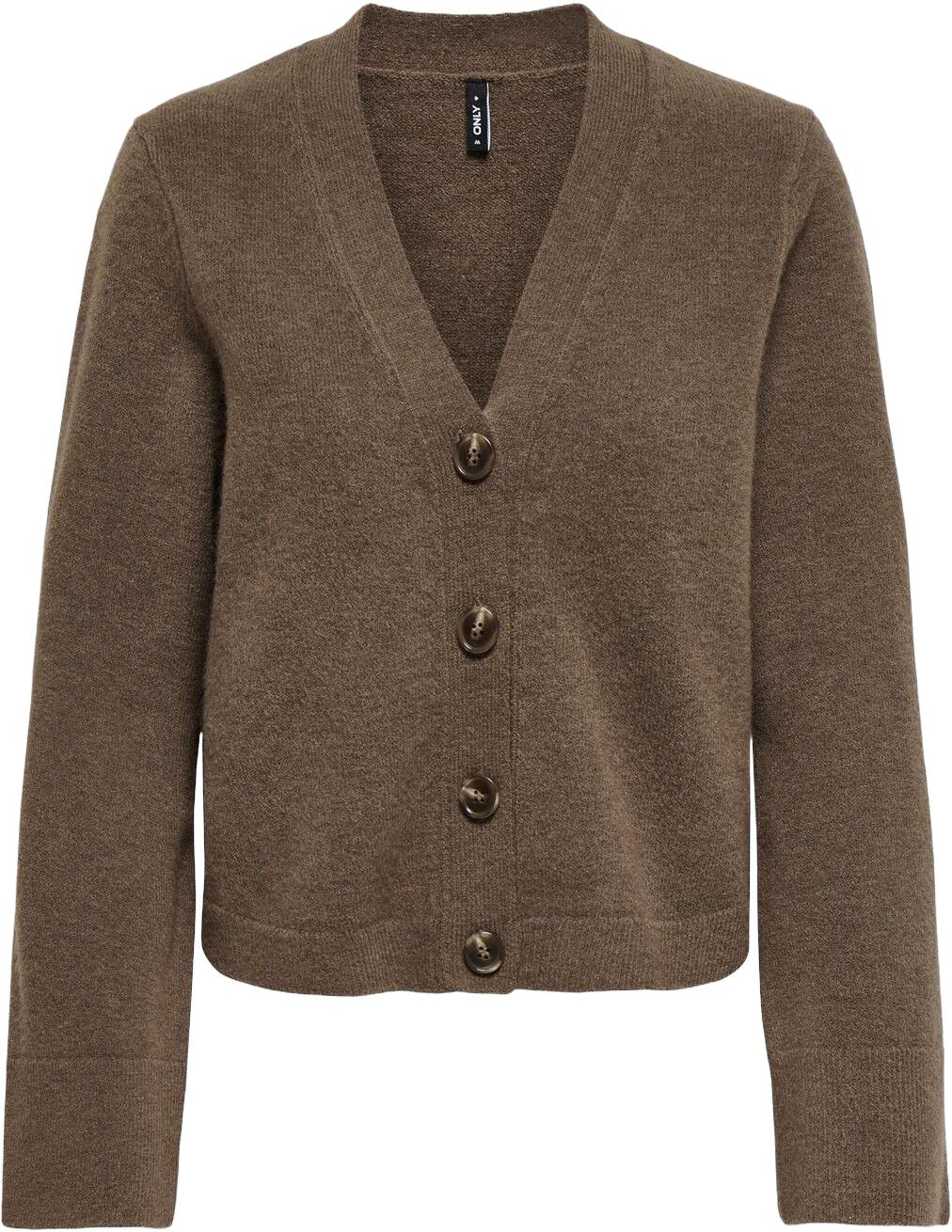 Onltama Ls V-Neck Button Cardigan Ex Knt