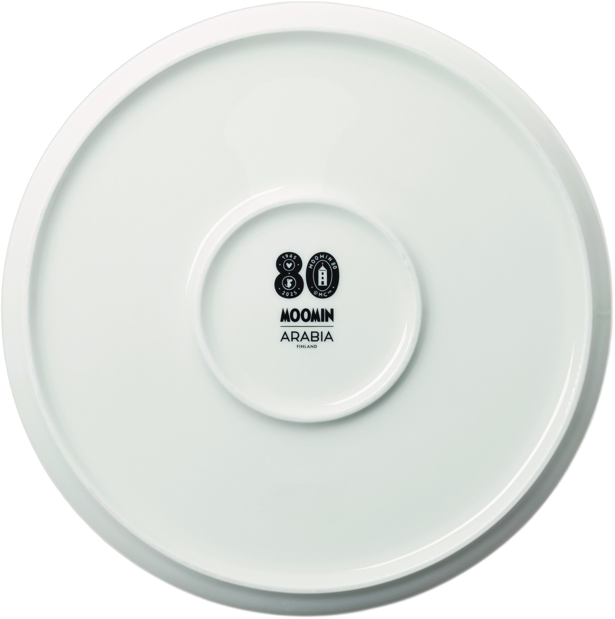 Moomin Arabia 28cm t&aelig;rtefad Festlige &Oslash;jeblikke