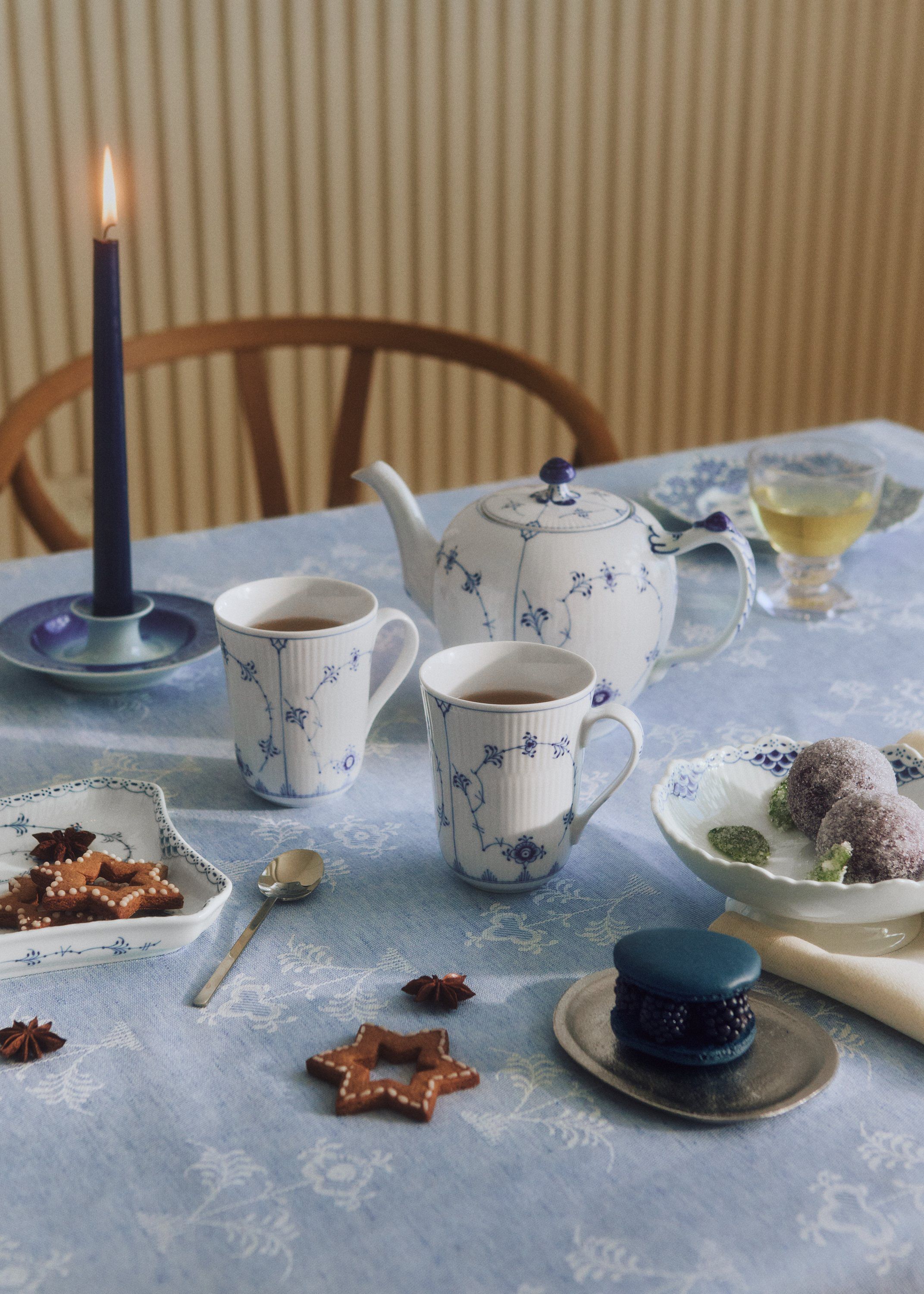 Musselmalet kop, 36 cl, 2 stk