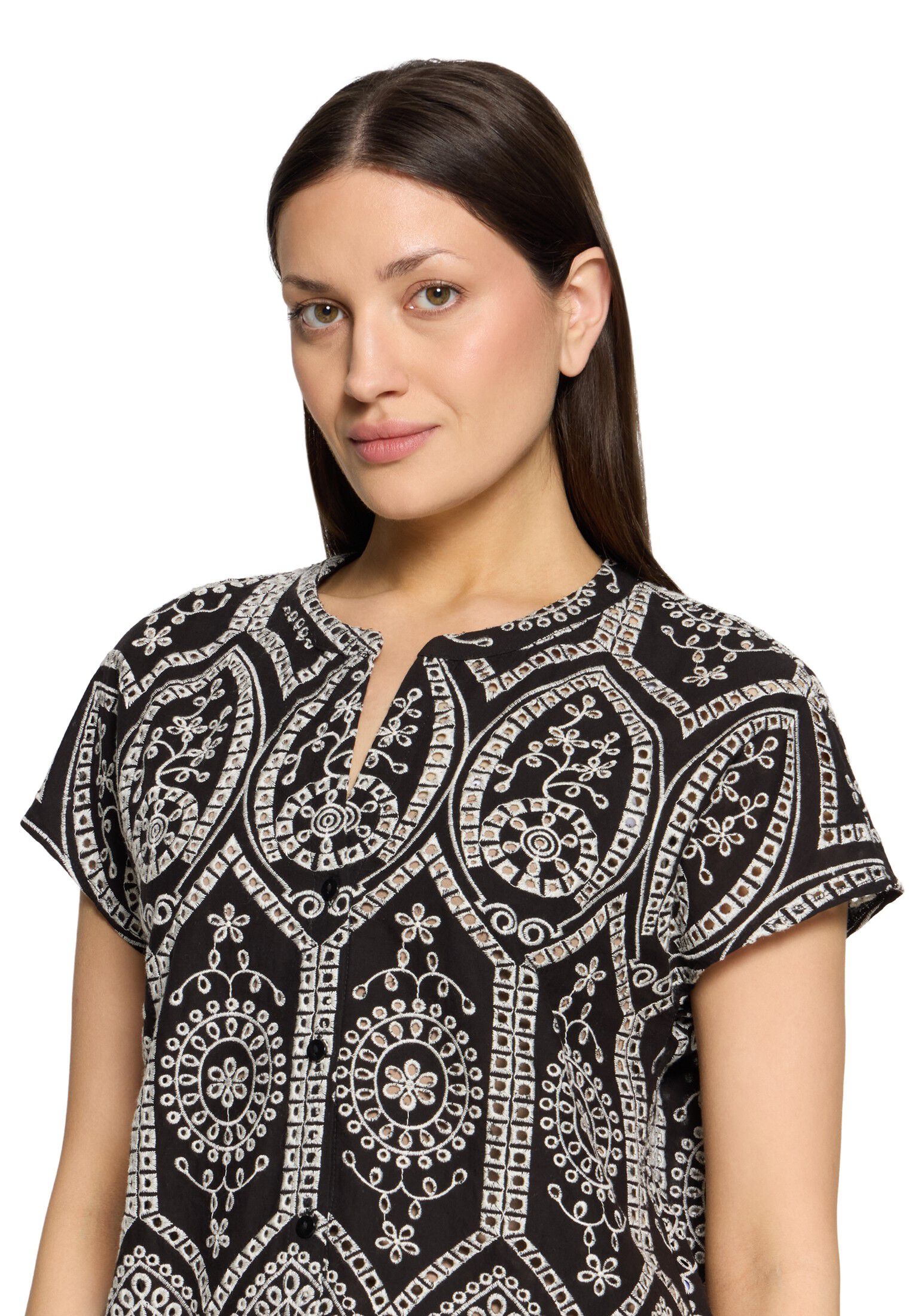 Bluse Kurz 1/2 Ar