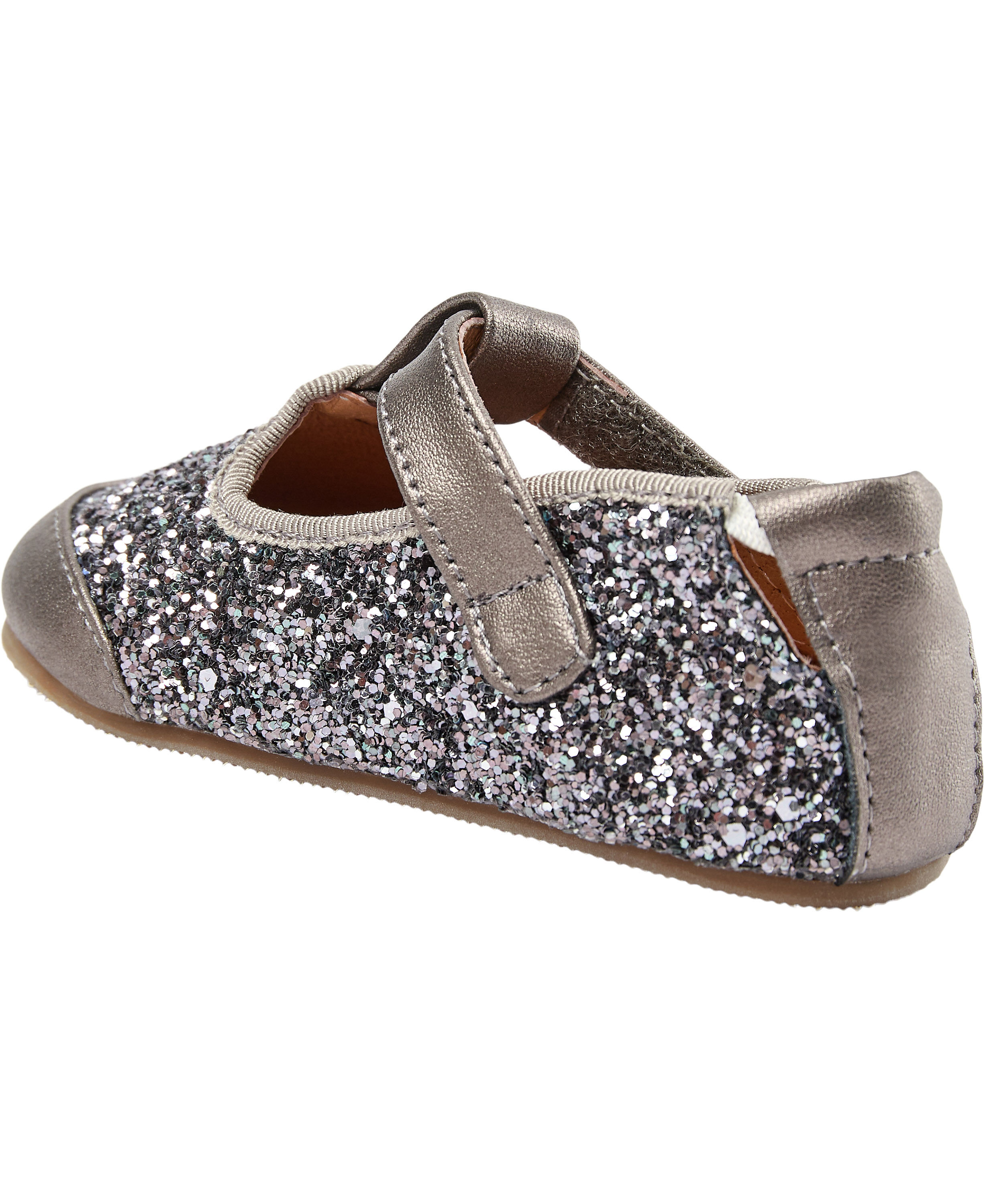 Baby glitter shoe 1