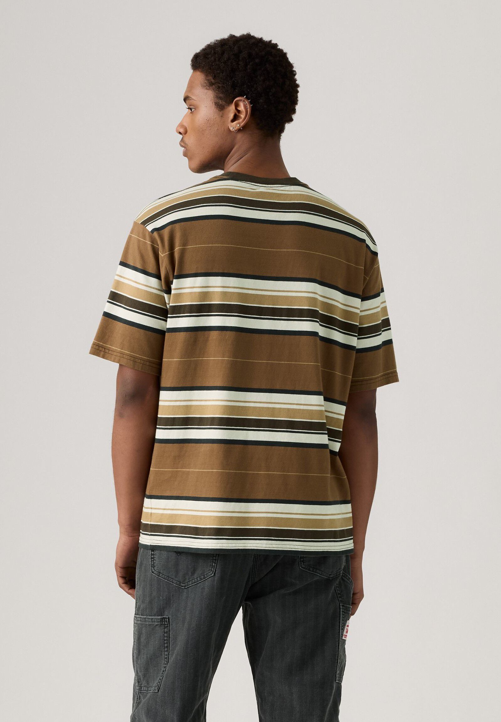 SS WORKWEAR TEE DARLIN STRIPE