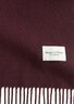Scarf, woven wool, skinny extra-lon