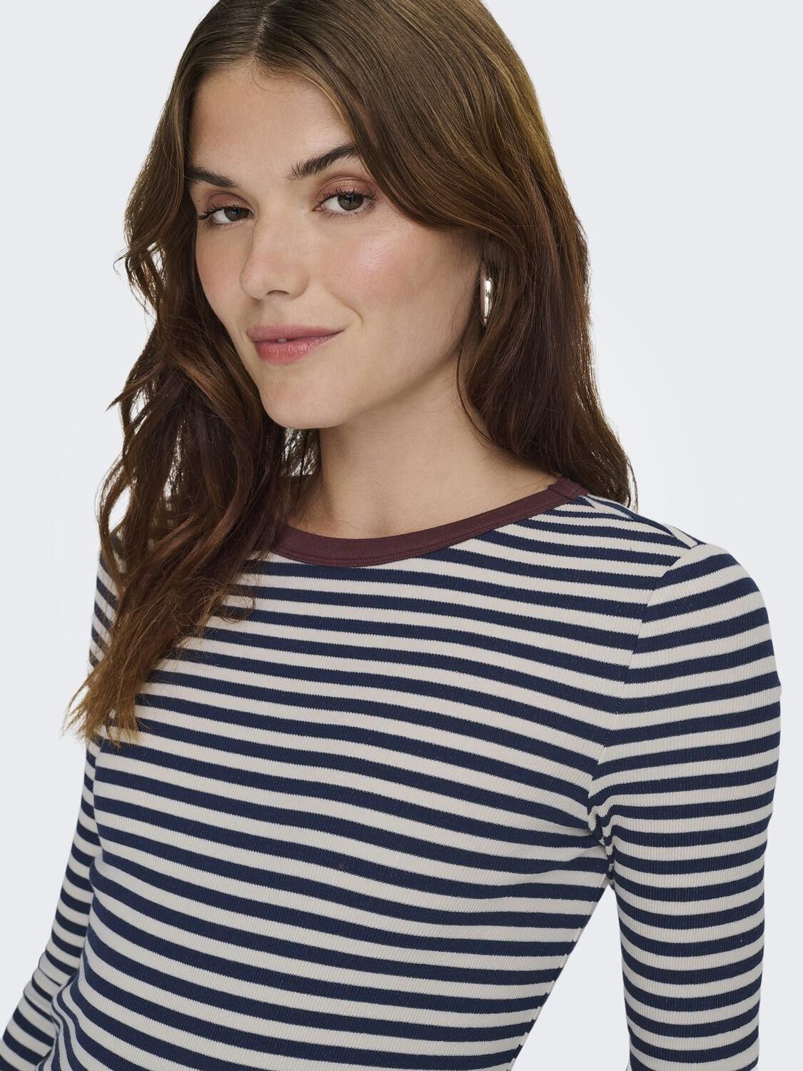 ONLELENE L/S FITTED TOP JRS