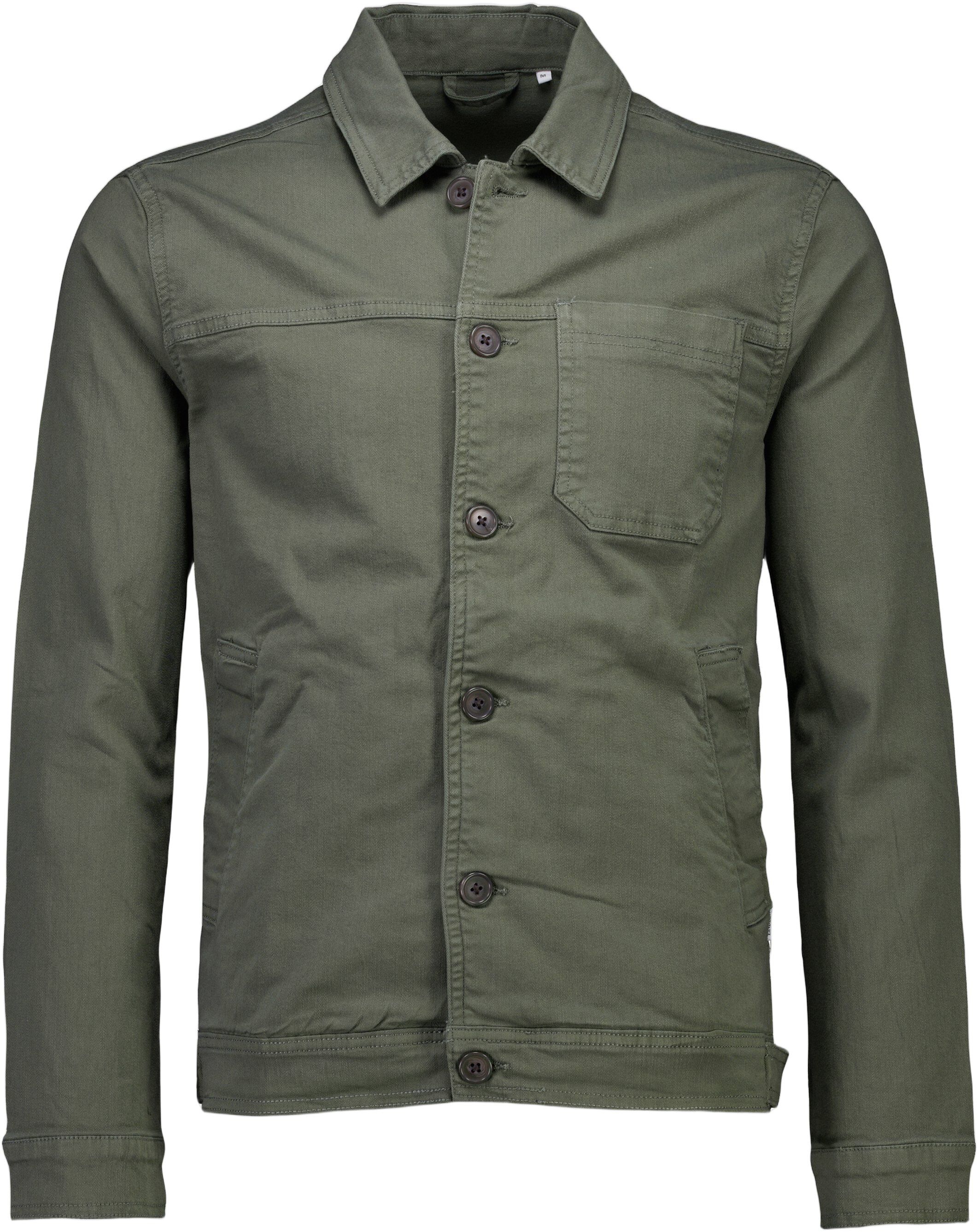 Cropped length overshirt