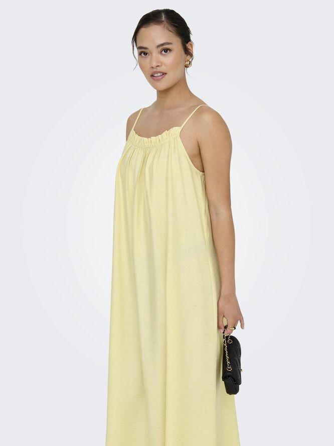 ONLLINO S/L LONG RUFFLE DRESS WVN O