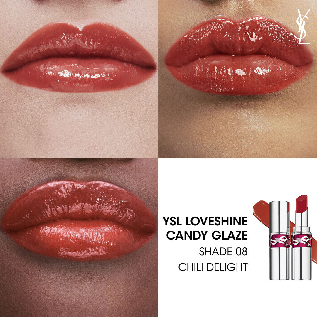 YSL LOVESHINE CANDY GLAZE LIP GLOSS STICK 8