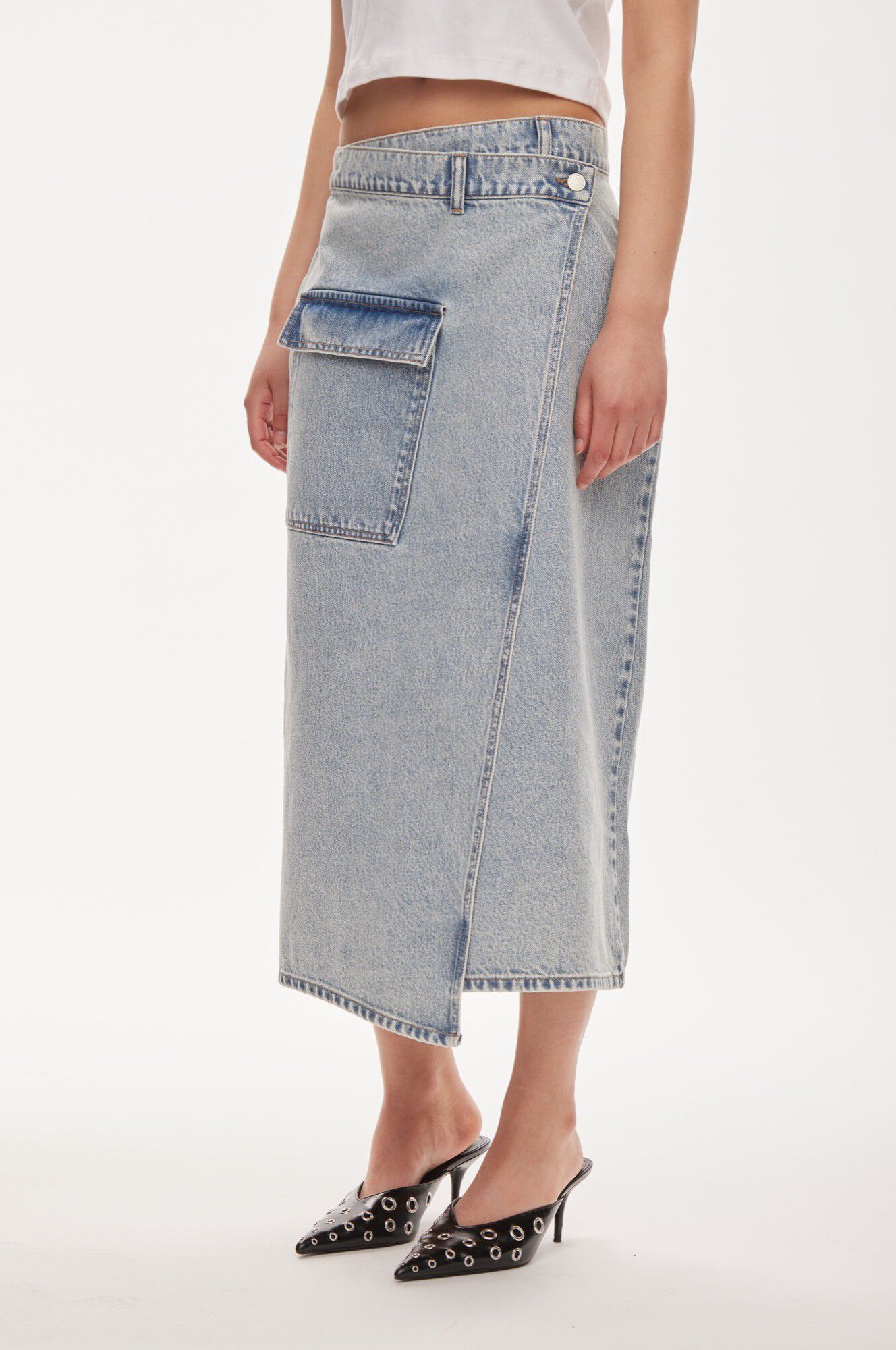 Isla denim skirt