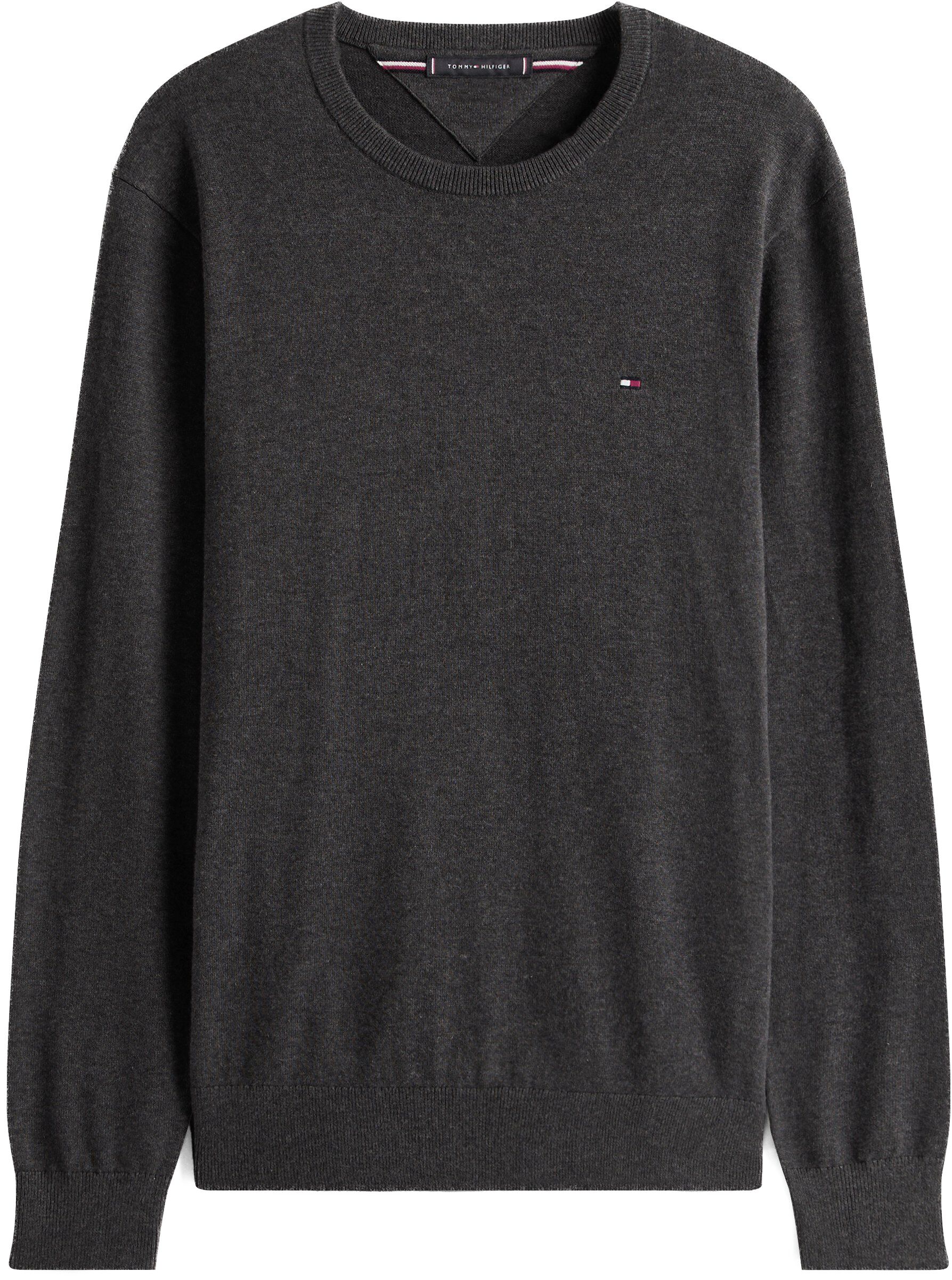Flag Embroidery Crew Neck Jumper