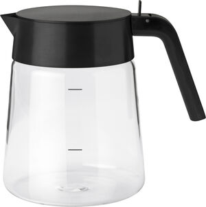 Nohr glass server black metallic Brew and serve in the same jug