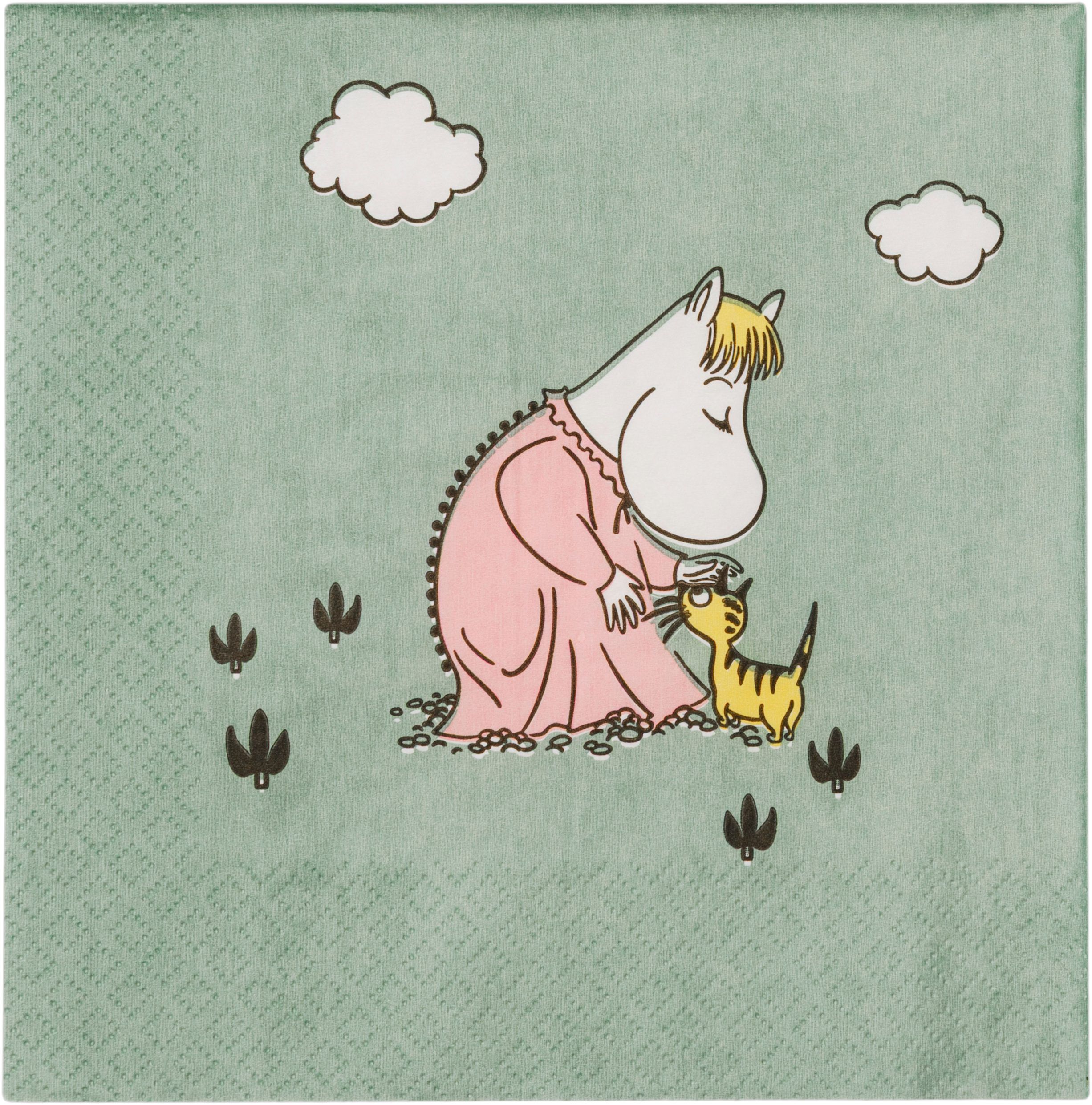 Moomin paper napkin 33cm Loving Care