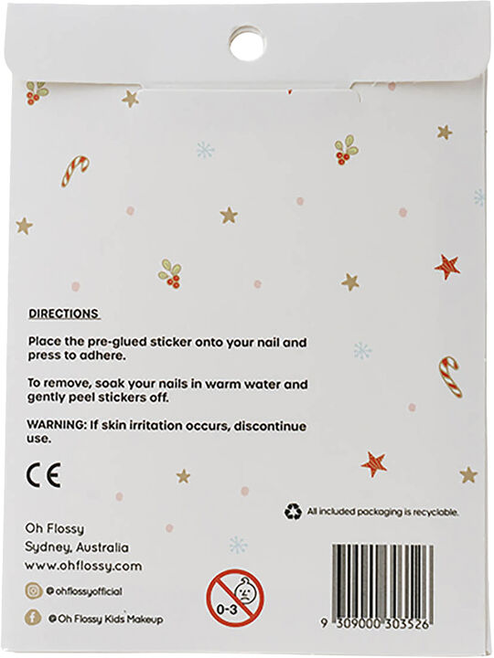 Oh Flossy - Neglestickers - Christmas