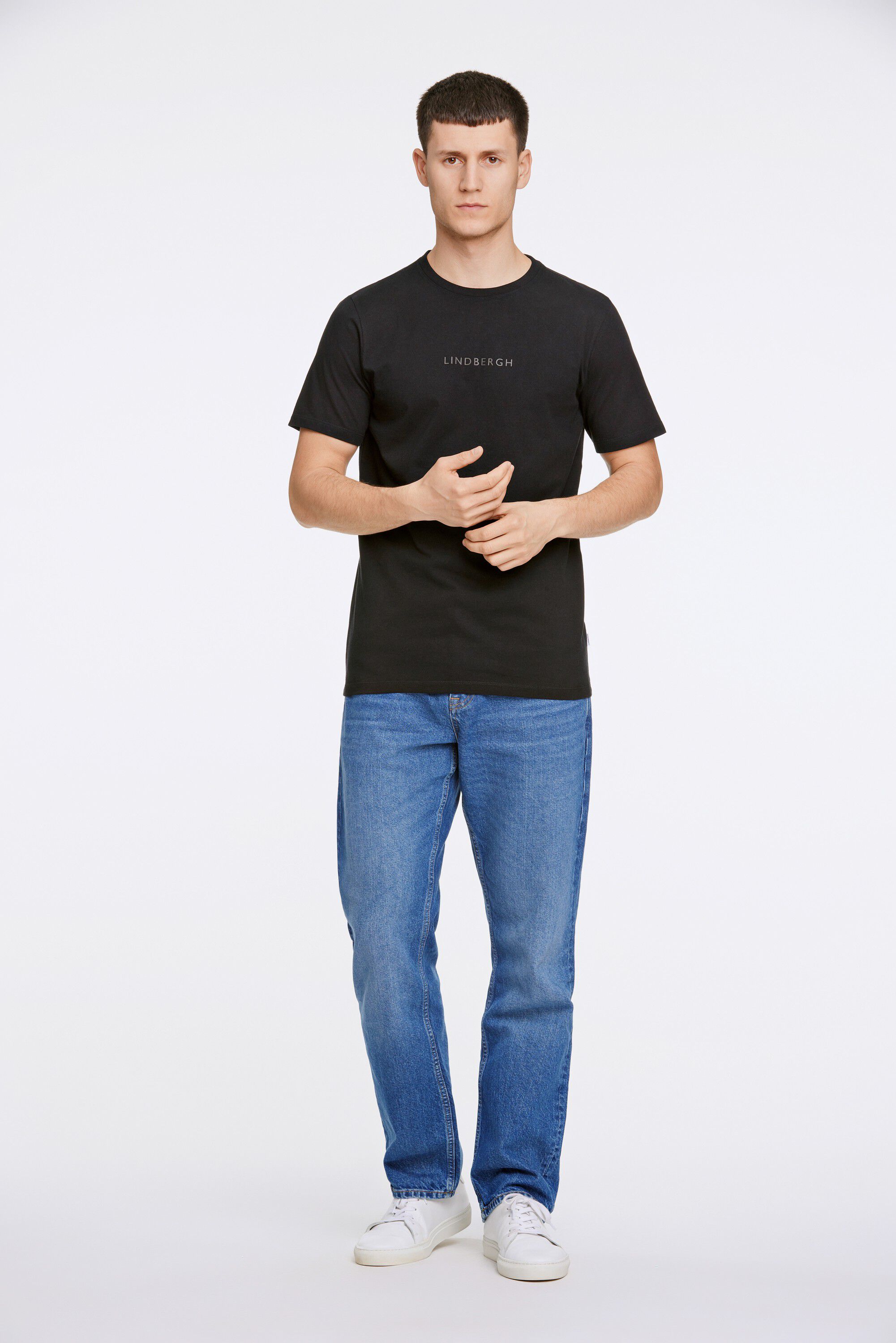 Lindbergh print tee S/S