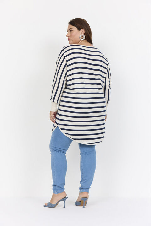 Curvy WA-SHANTI 6 Pullover Creme