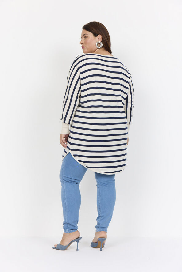 Curvy WA-SHANTI 6 Pullover Creme