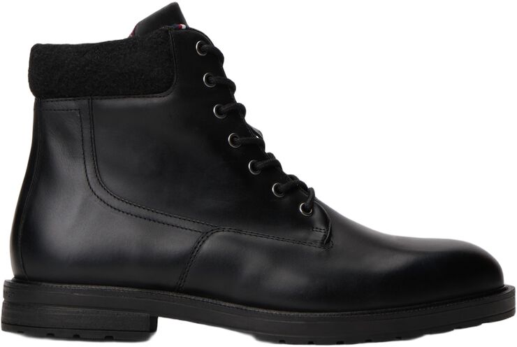 CLEATED HILFIGER W LTH BOOT