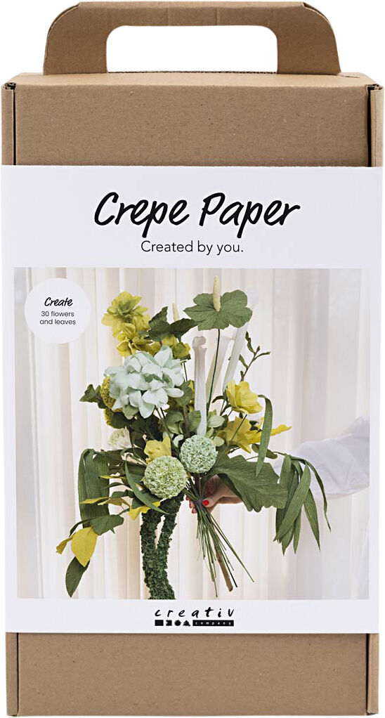 Maxi DIY Kit Crepepapir, Blomsterbuket