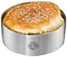 Barbecue burger form, BBQ