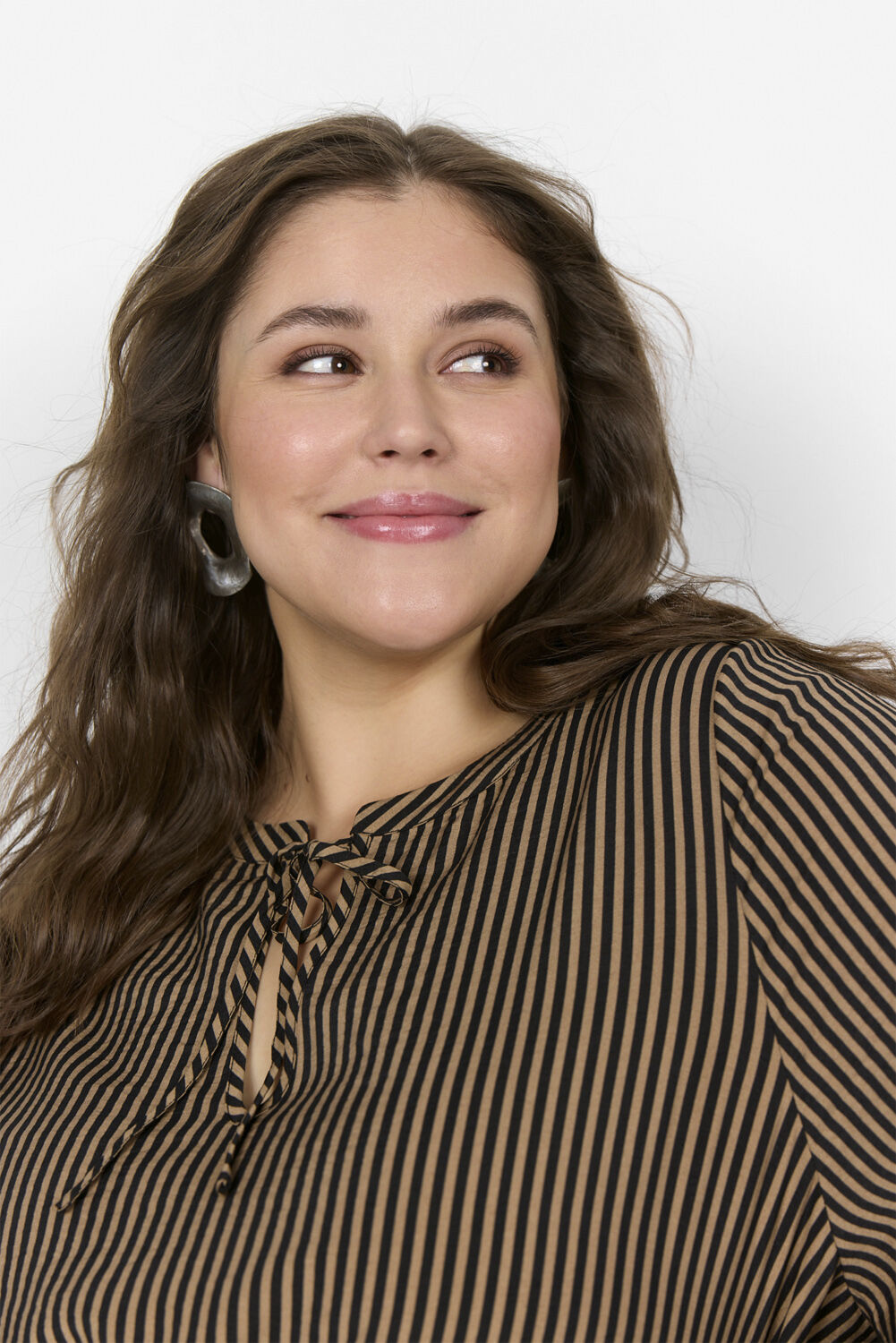 Curvy WA-GENTINA 4 Kjole M&oslash;rk sand