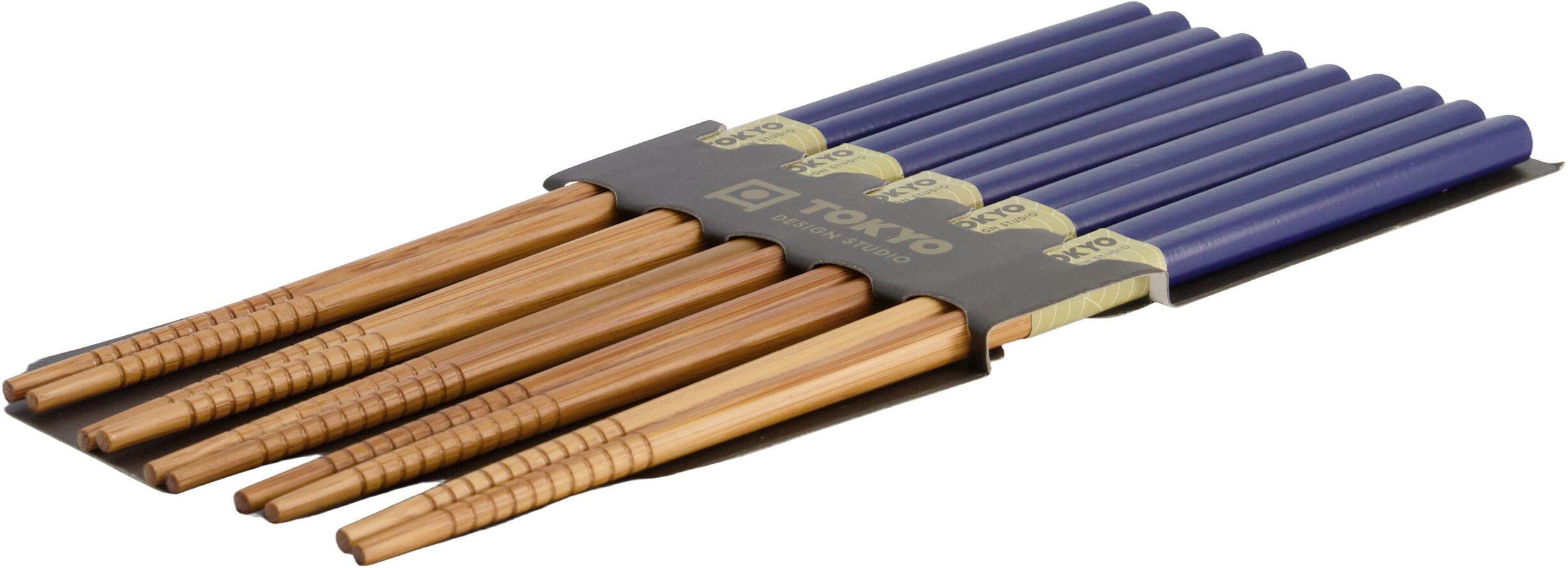 TDS Bamboo Chopstick Set/5 D. Blue