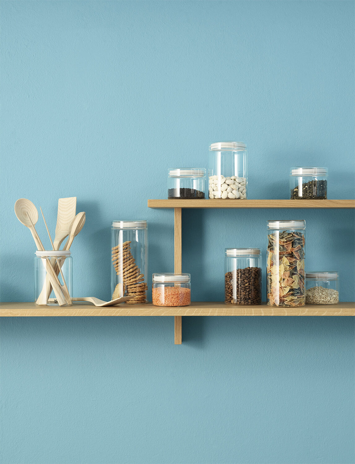 STORE-IT oppbevaringsglass 1.5 l. light grey Minimalist and streamline