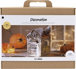 Maxi DIY Kit Dekoration, Halloween hus