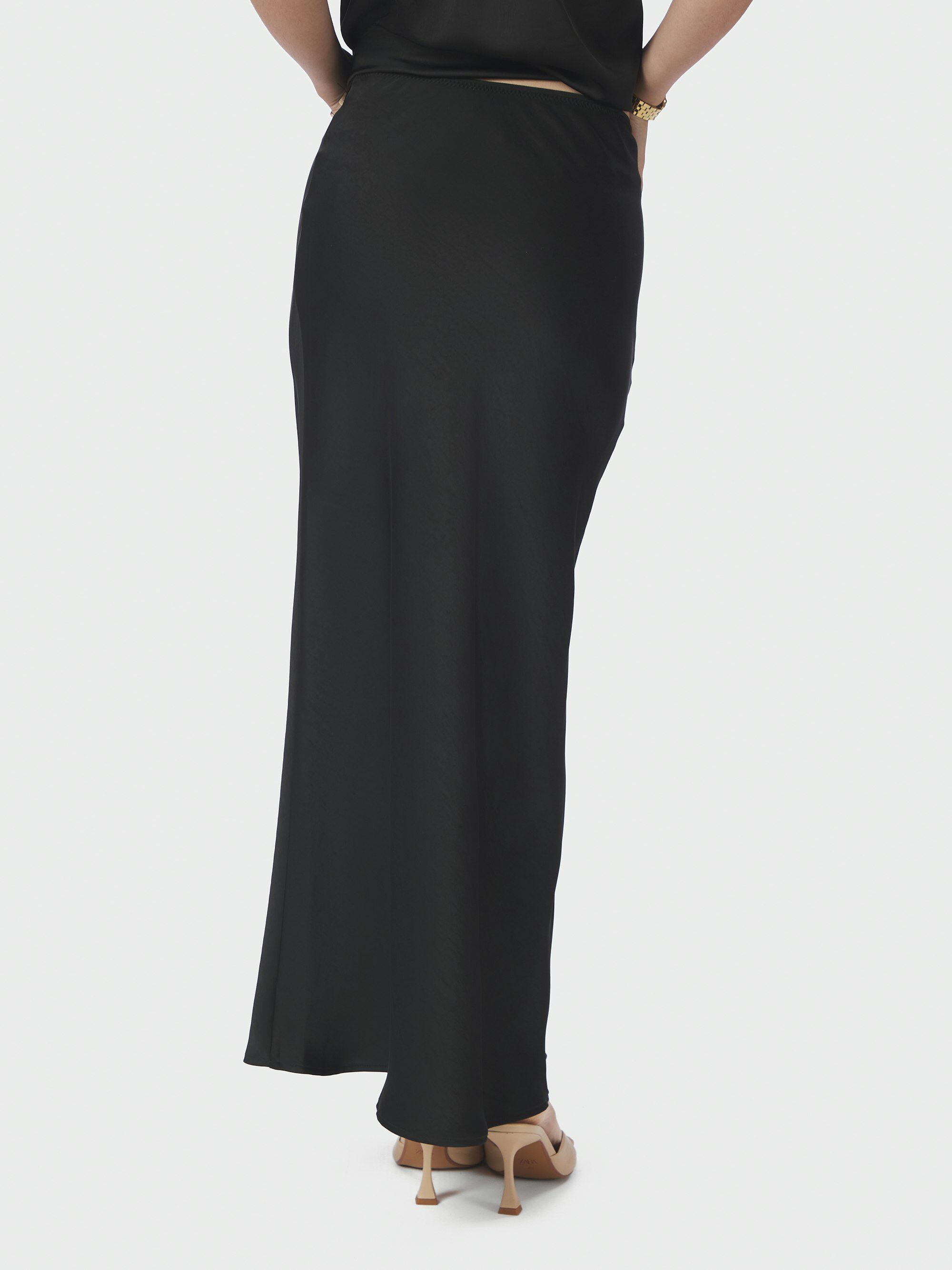 Vicky Heavy Sateen Skirt