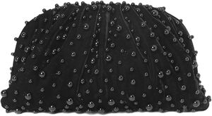 Day Pearly Velvet Clutch