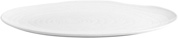 "Tallrik oval Boulogne 23 x 16,5 cm Vit"